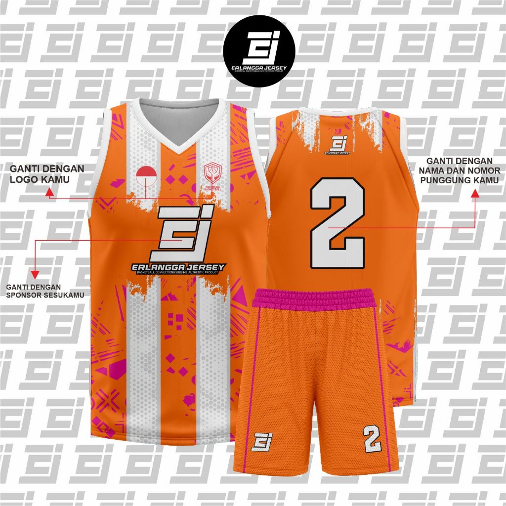 Jersey basket custom satuan free design/bebas design jersey basket fullprinting