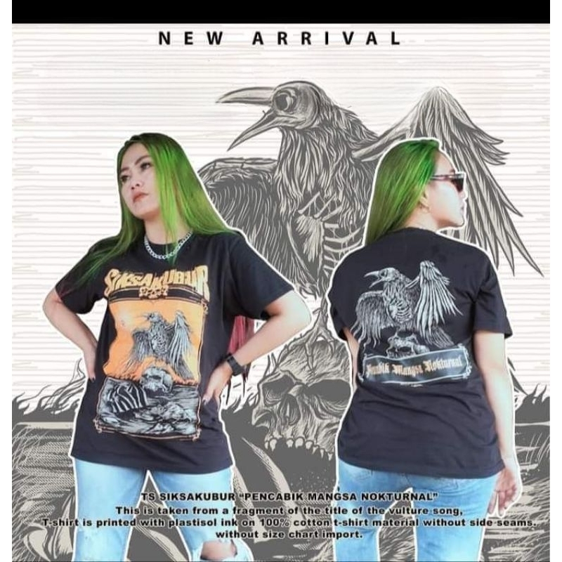 t-shirt kaos band siksakubur