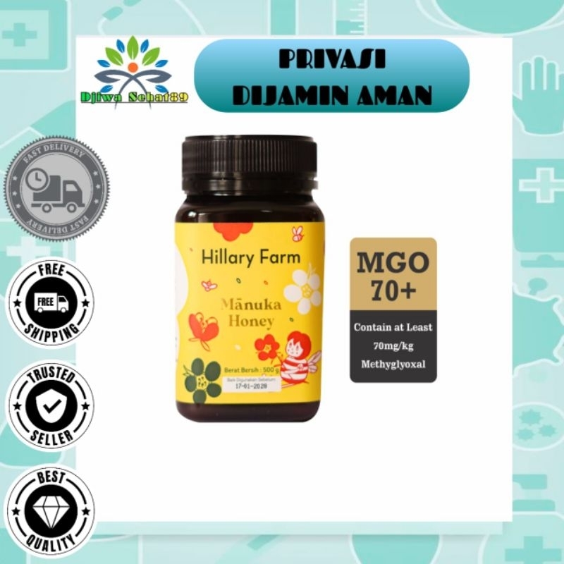 

HILLARY FARM MANUKA HONEY 500 gr