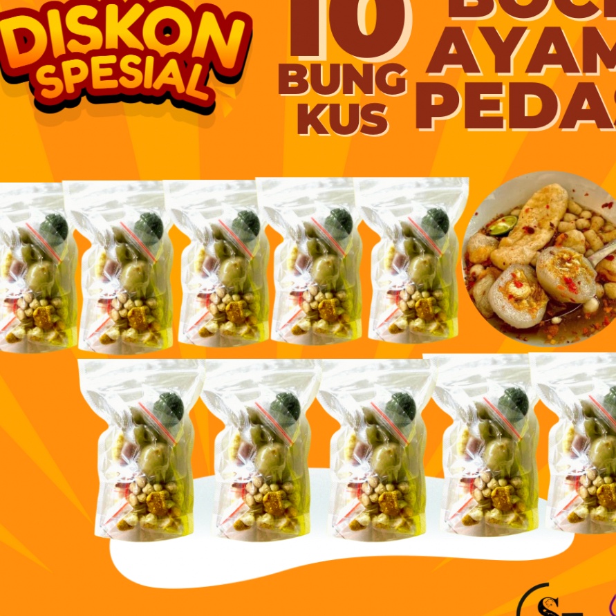 

C6369 1 BUNGKUS BASO ACI AYAM SUWIR PEDAS PAKET HEMAT USAHA