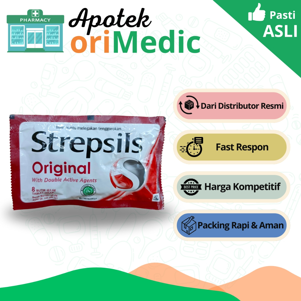 

Strepsil Original 8 Tablet