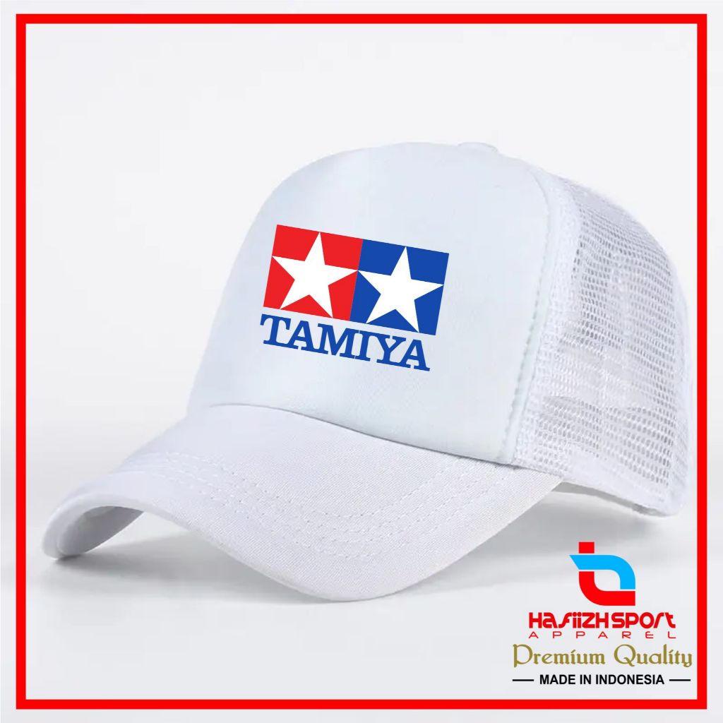 TOPI JARING TAMIYA / TOPI TAMIYA TRUCKER PREMIUM