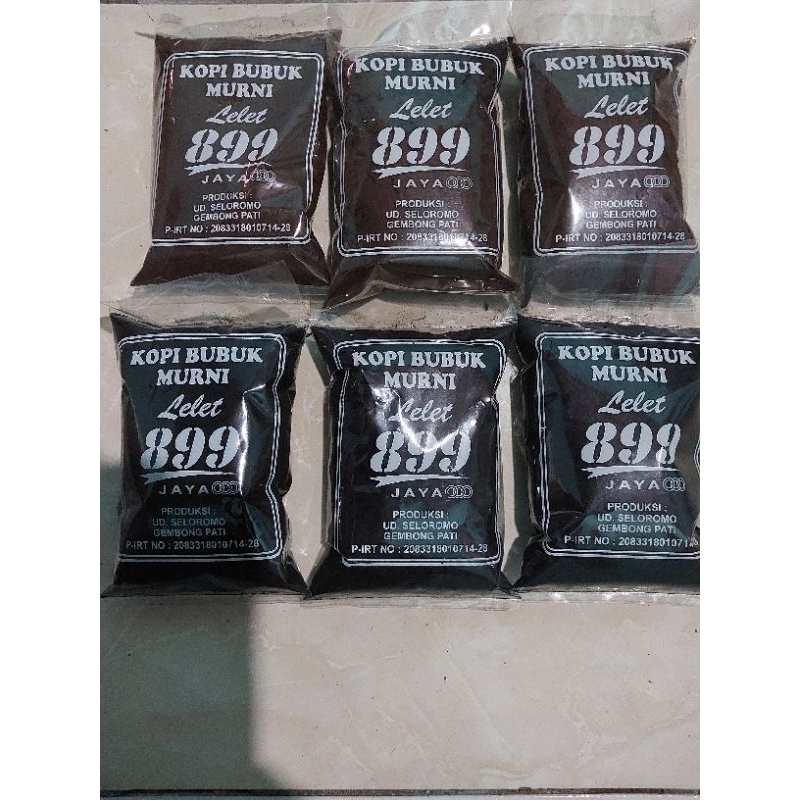 

(COD) Kopi Robusta 899 Pati | Kopi Lelet 899 Gembong Pati 100 Gram (GROSIR)