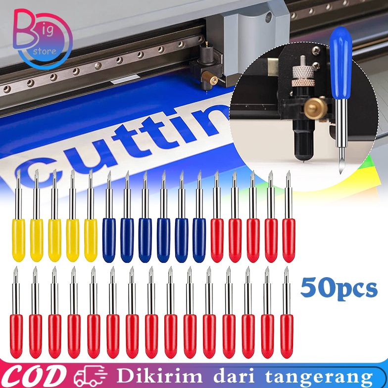 

ART X67O 5pcsSet Mata Pisau Cutting 3456 Derajat Mata Pisau Roland Blade Roland Cutting Plotter Vinyl Cutter Blade