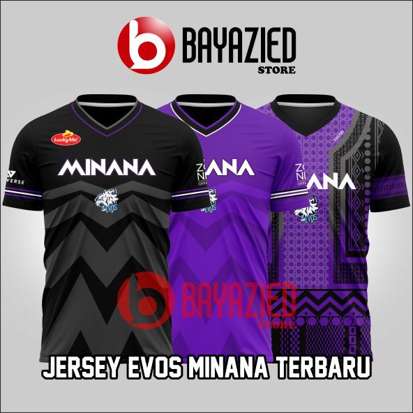 Jersey Evos Minana Esports terbaru 2024