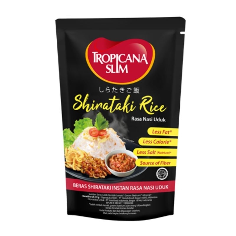 

TROPICANA SLIM Shirataki Rice 72gr Rasa Nasi Uduk