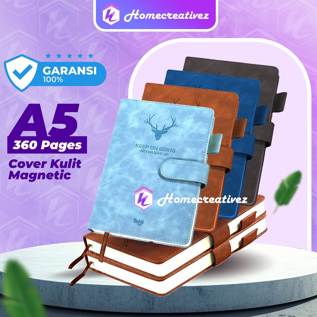 

PROMO Notebook A5 Buku Catatan Kerja Notebooks Cover Kulit Jurnal Tebal