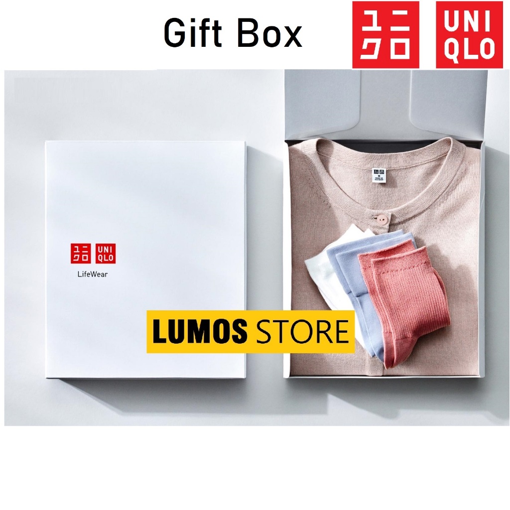 

Kotak kado Uniqlo gift box original