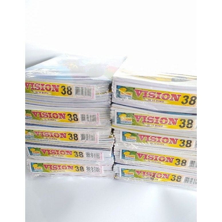 

ART X45H PAK Buku tulis vision isi 323858 lembar 1 pcs