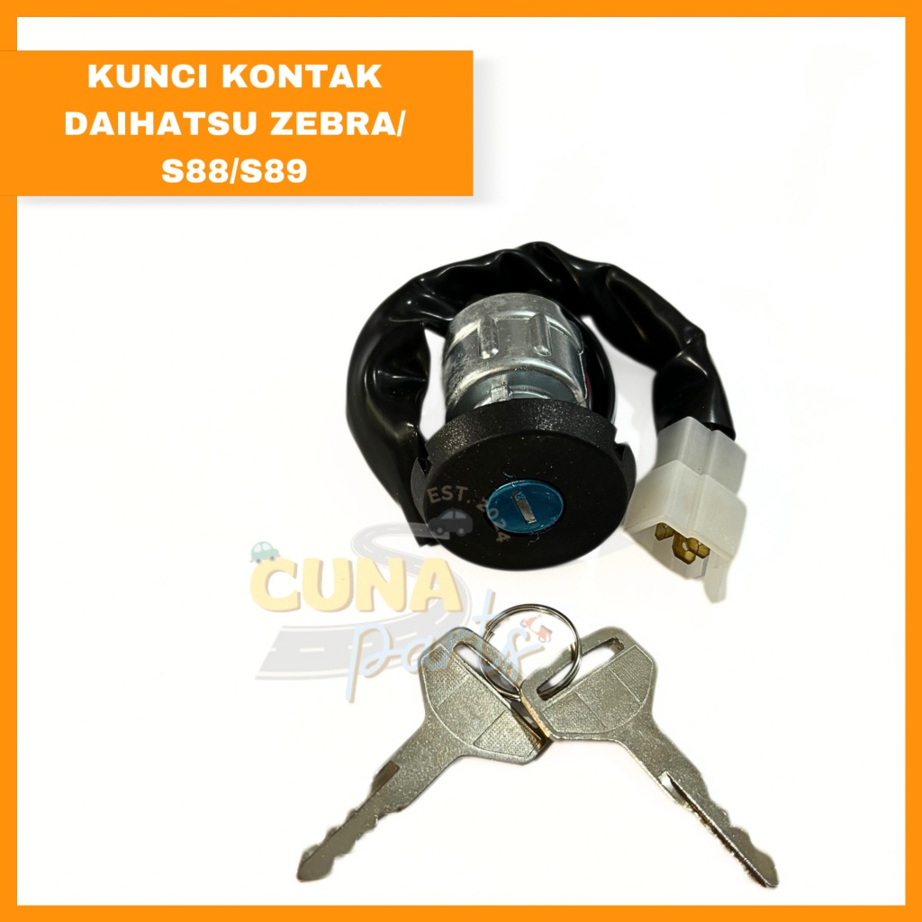 Kunci Kontak Starter - Untuk Mobil Daihatsu Zebra/S88/S75/HIJET 1000 [Cuna Parts]