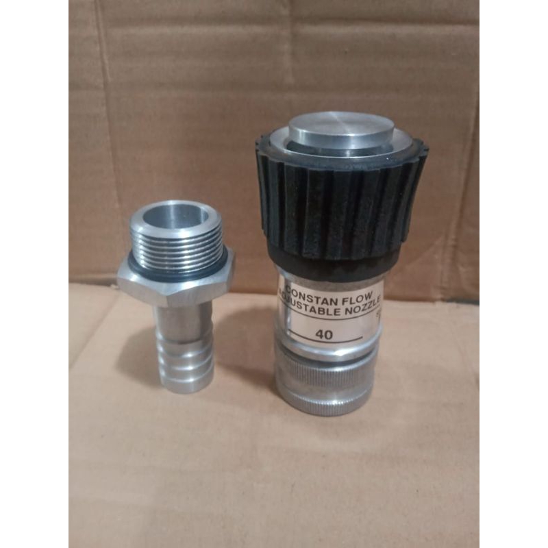 Variable Nozzle Spray plus konektor selang 1inchi - 2,5 inch