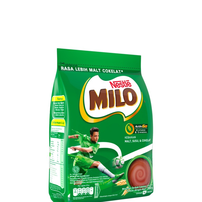 

Pasti Untung Milo ActivGo Susu Bubuk Cokelat 3 gr