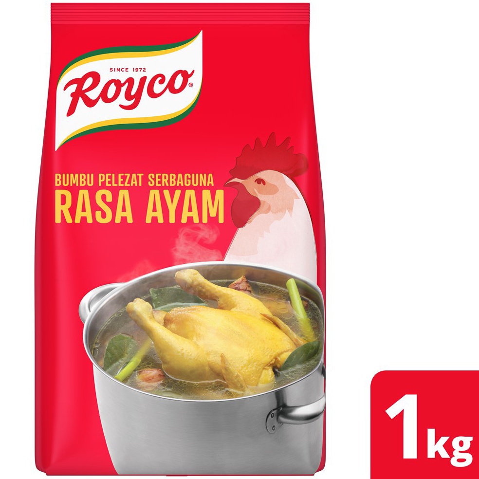 

Khusus hari ini Royco Bumbu Penyedap Rasa Ayam Pouch 1Kg