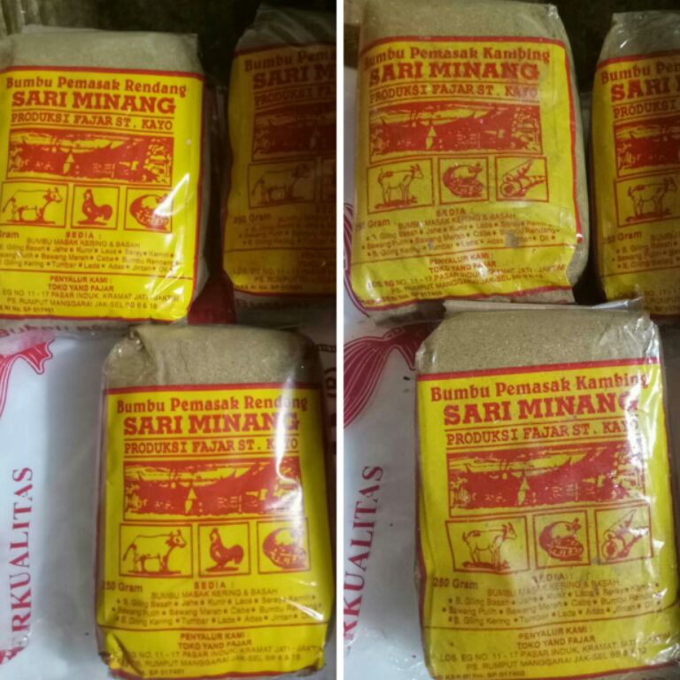 

Lariiss Bumbu pemasak SARI MINANG RENDANG KAMBING