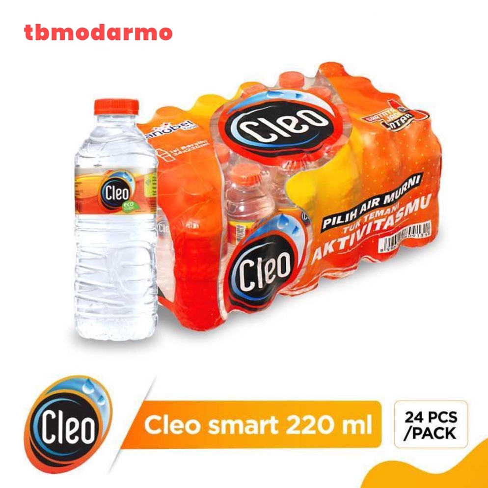 

Buruan Serbu Cleo 22ml botol isi 24 botol Air Murni Cleo Pure Water Cleo Smart 22ml