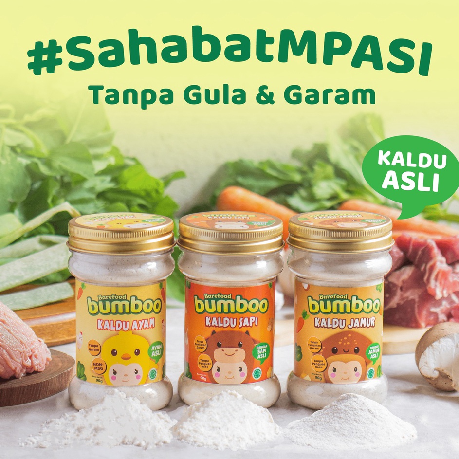 

Diminati BUMBOO Kaldu Asli Kaldu Anak MPASI No MSG Tanpa Gula Garam Bahan Alami Tambahan Sayur Asli