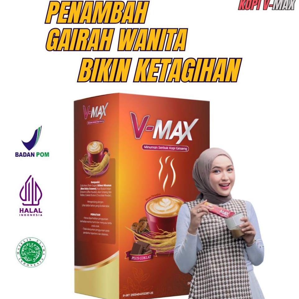 

Promo besar Kopi Kuat Wanita Tahan Lama COFFEE VMAX ORIGINAL Penambah Gairah Wanita Dewasa 1 Original Bpom