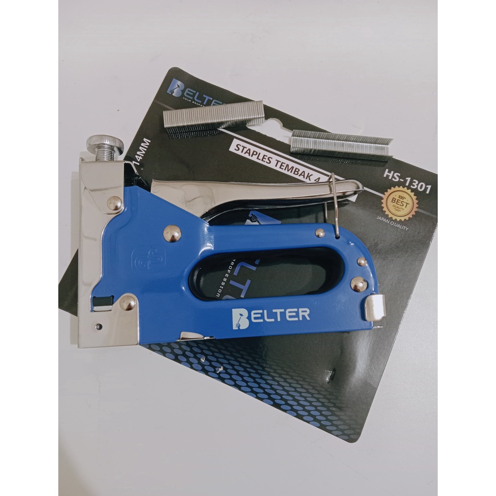 

ART J85Q Gun Tacker Alat Staples dan Paku Tembak 3in1 Staple Gun Mollar 414mm