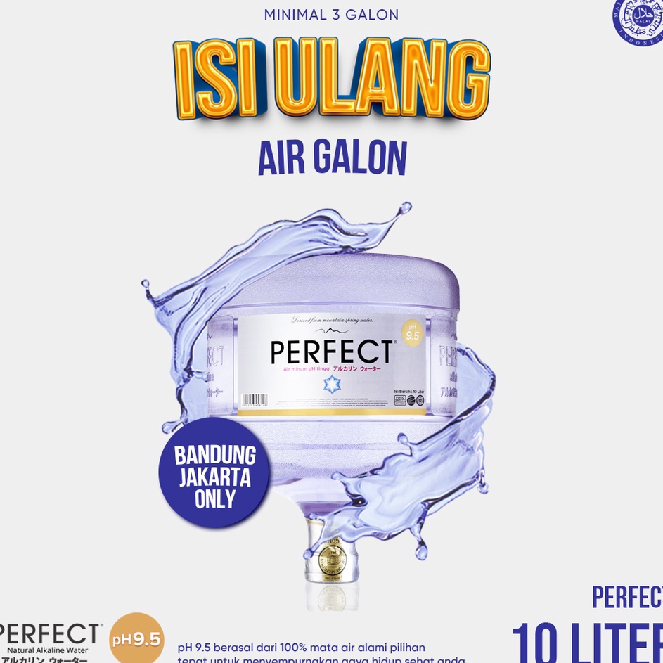 

Makin laris Isi Ulang Air Galon Perfect Alkaline