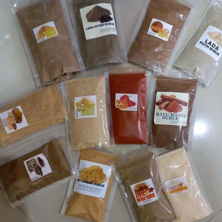 

Harga Spesial Bumbu Instan Bubuk Praktis Kemasan 3gr