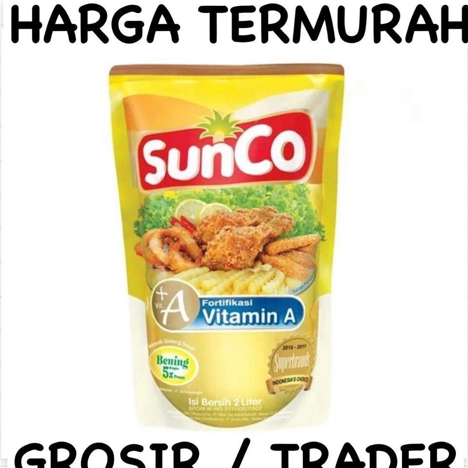 

Hot Item MINYAK GORENG SUNCO POUCH 2 liter