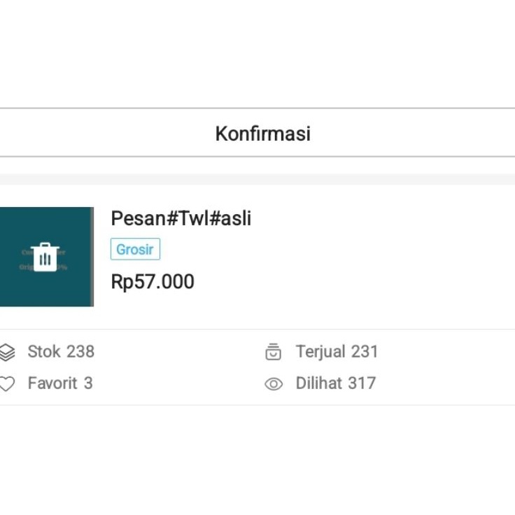 

Top banget Codwisi 2 sachetKemasan Baru original 1