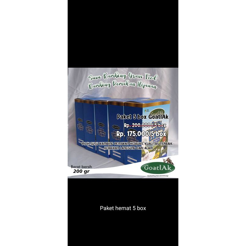 

susu kambing etawa( goatlak)