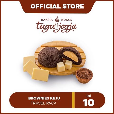 

Get It Now Bakpia Kukus Tugu Jogja Brownies Keju Travel Pack