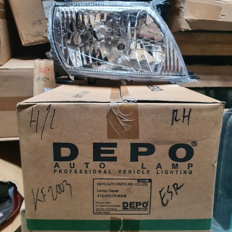 Headlamp Lampu Depan Kijang kapsul 2003-2004 (DEPO)
