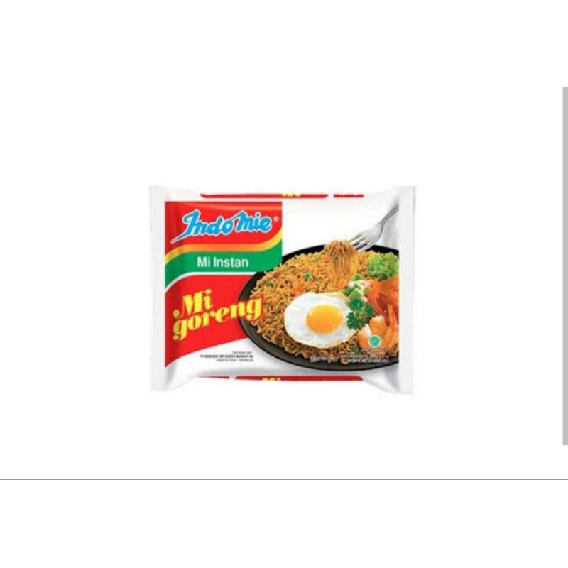 

Indomie goreng 1 bubgkus atau per biji