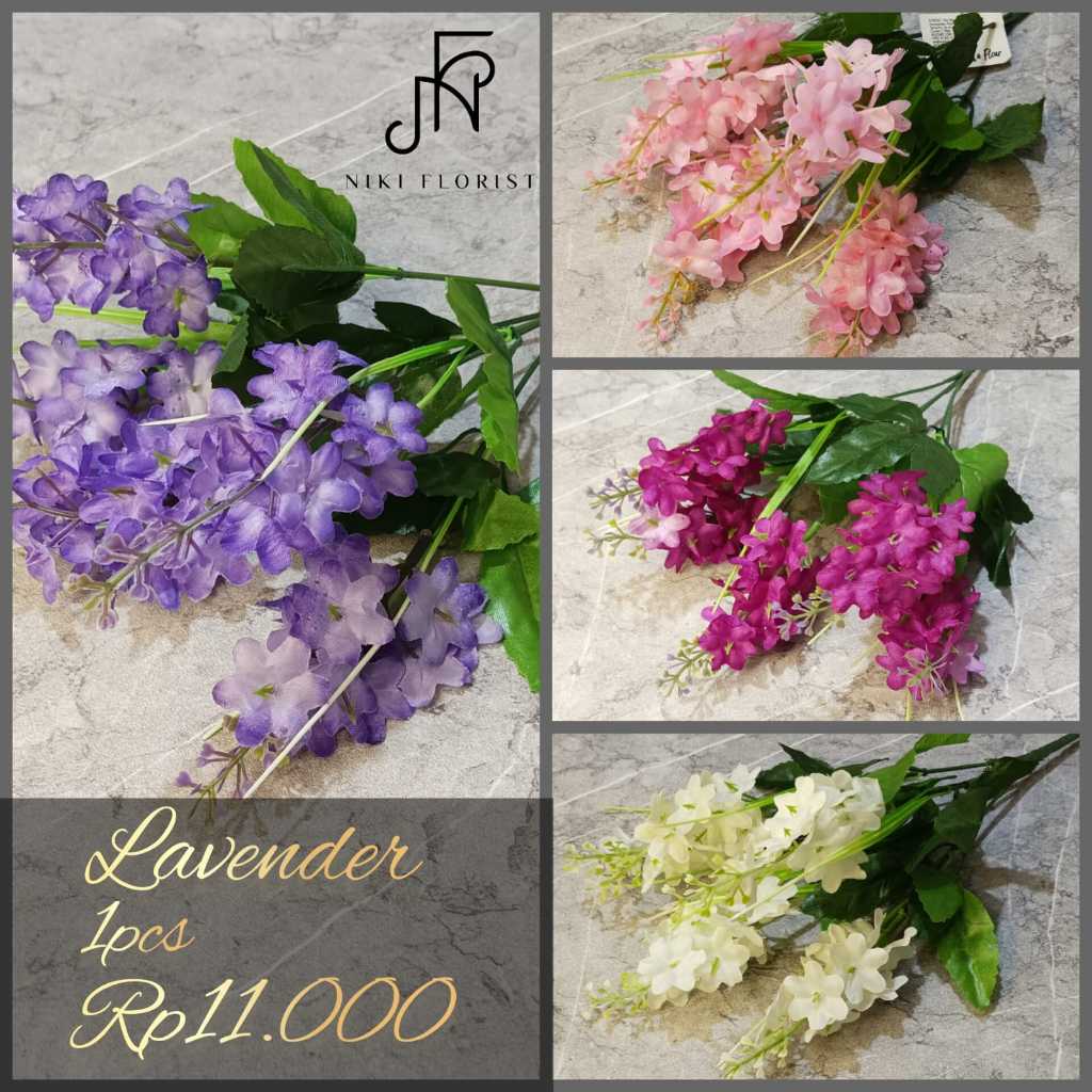 Kembang Lavender /Kembang Hias