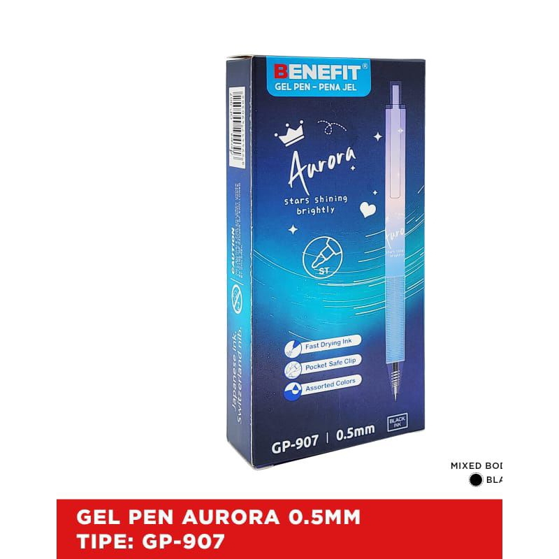 

pulpen benefit aurora 0.5mm GP-907 murah grosir