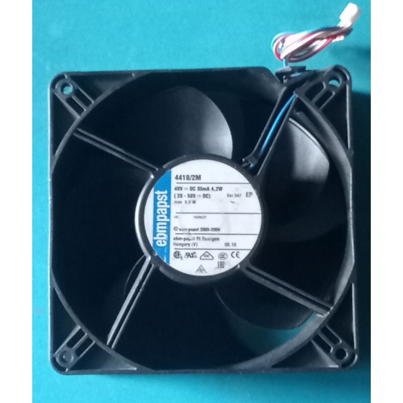 kipas 12x12  48V DC 0.32A 4.2W 28-58V-DC bekas