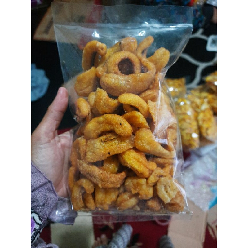 

Keripik Rambak Pisang Renyah Manis 250gr