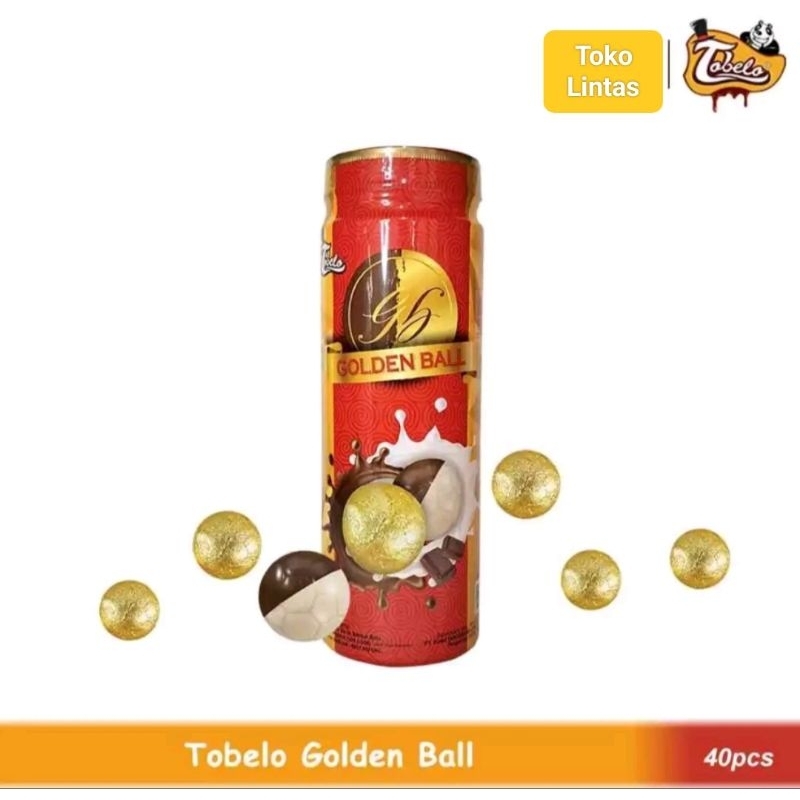 Brilliantblossoms_ Coklat Tobelo Golden Balls / Golden Canon Cokelat Toples