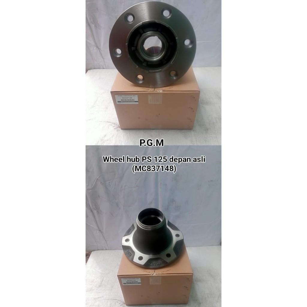 WHEEL HUB FRONT NAP RODA DEPAN ORI ASLI GENUINE CANTER  PS125 125HD HDV HDX