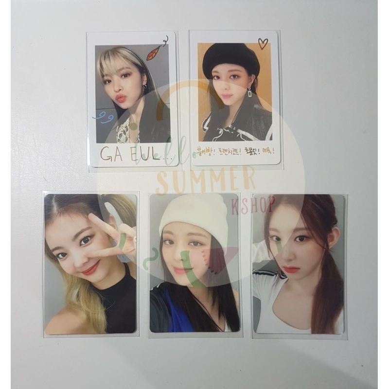 Itzy No Bad Days NBD November PC Photocard