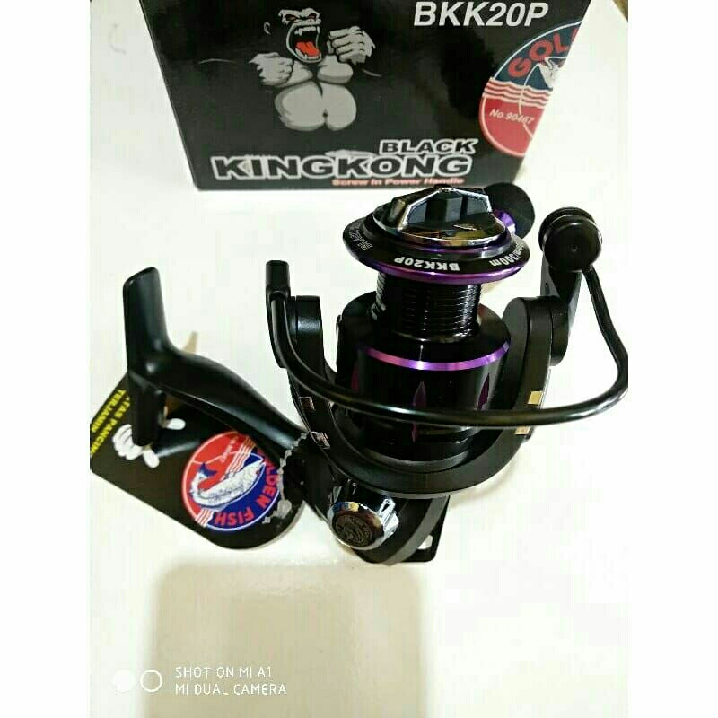 Reel Golden Fish Black Kingkong bkk20p