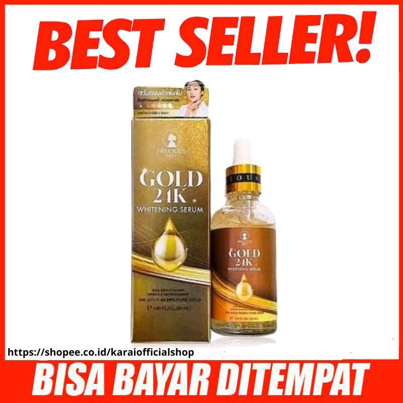 Precious Skin GOLD 24K Anti Melasma Whitening Serum Ori Thailand