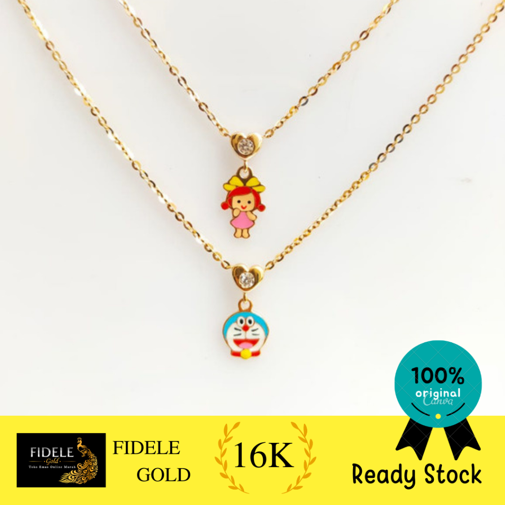 Kalung anak emas asli emas tua kadar 16karat 700 kalung fashion anak