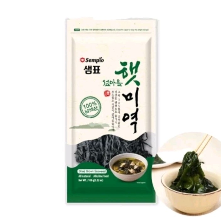 

sempio dried brown seaweed 100gram