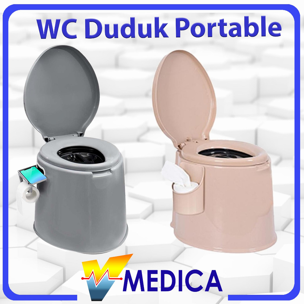 Kursi BAB / WC Duduk Portable / Toilet Duduk Portable / Kloset Pispot Wanita Hamil Lansia