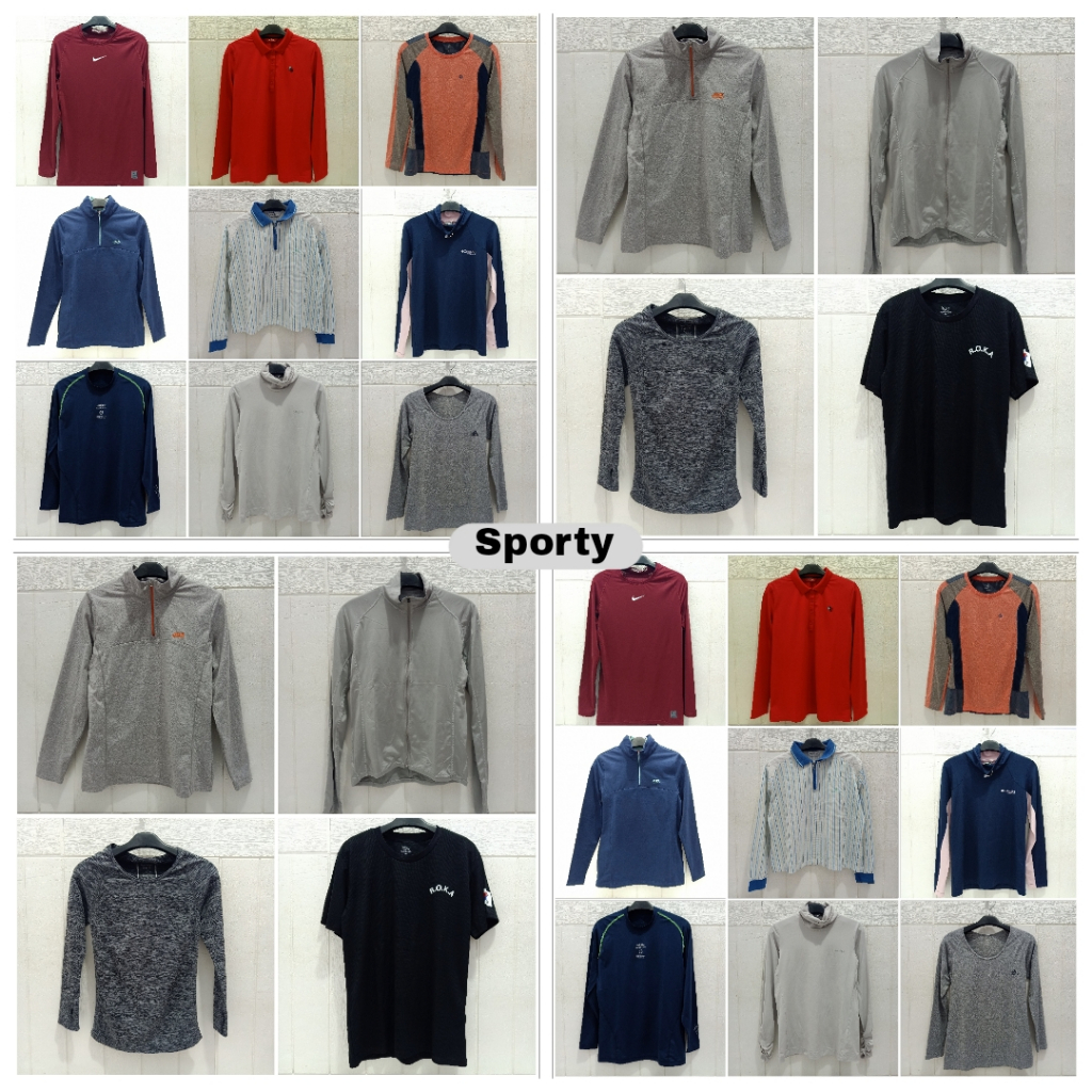 Thrift Atasan Olahraga / Sport wanita