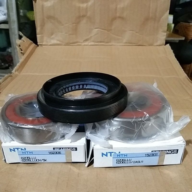 Bering set NTN 6205/6206 mesin cuci LG 12kg front loading (B)