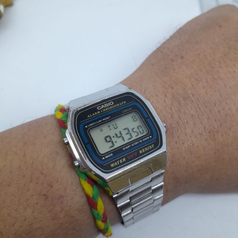 Vintage casio A164W Fashion mens watch