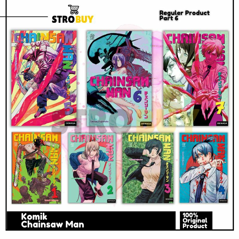 Komik Chainsaw Man 1 - 10