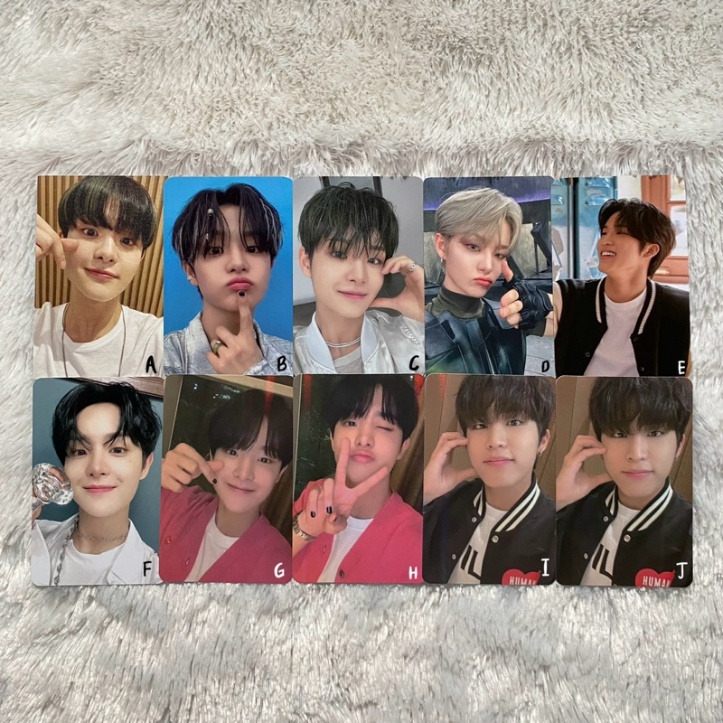 PHOTOCARD PC TREASURE OFFICIAL JIHOON JEONGWOO Lucky Draw Reboot Hello Akpil CU Day 5 Insadong Capsu