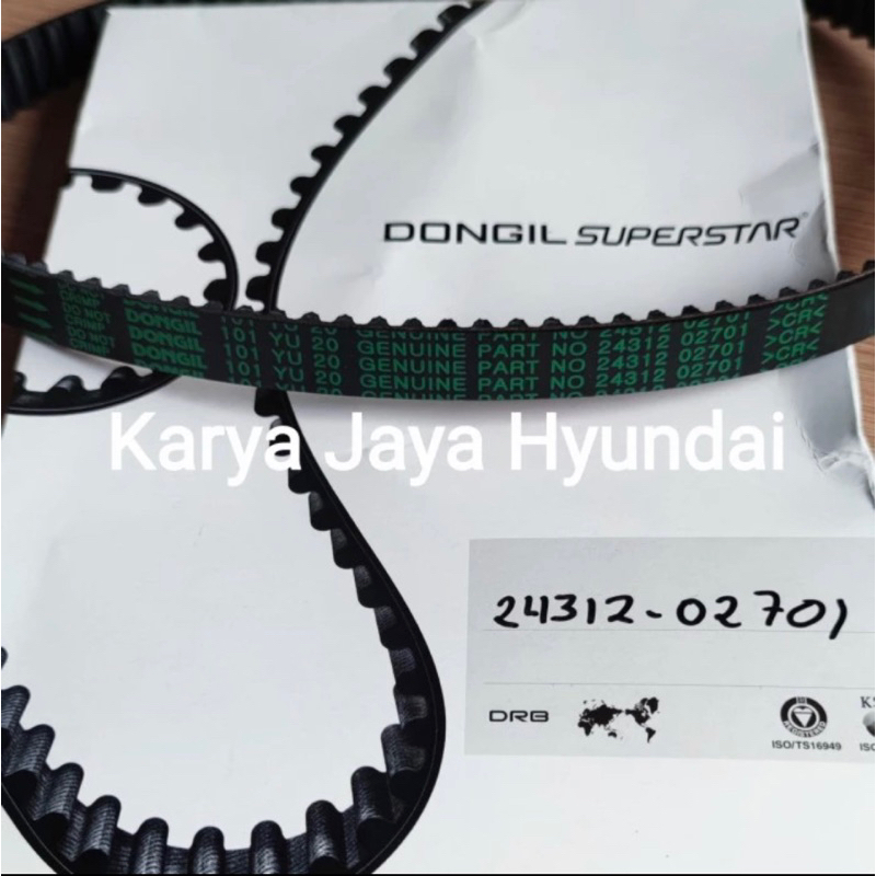 Timing belt Kia Visto Picanto