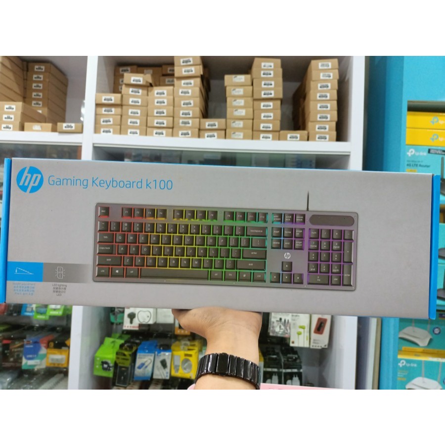 KEYBOARD GAMING HP K100 ORIGINAL LED LIGHTING