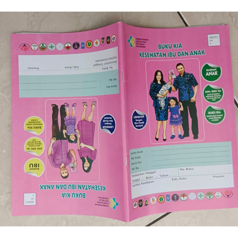 

Buku Kia Bolak Balik 2021 gratis sticker P4K